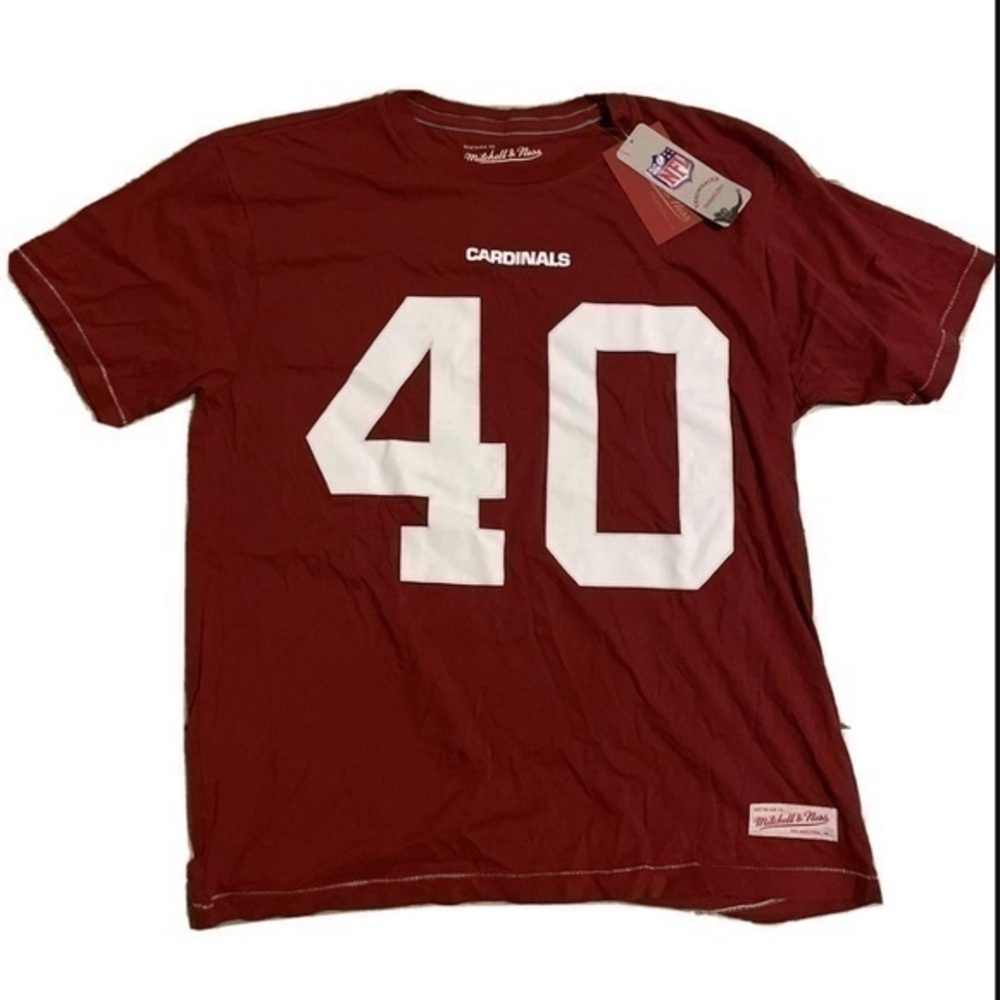 Mens Pat Tillman mitchell ness shirt NFL Cardinals